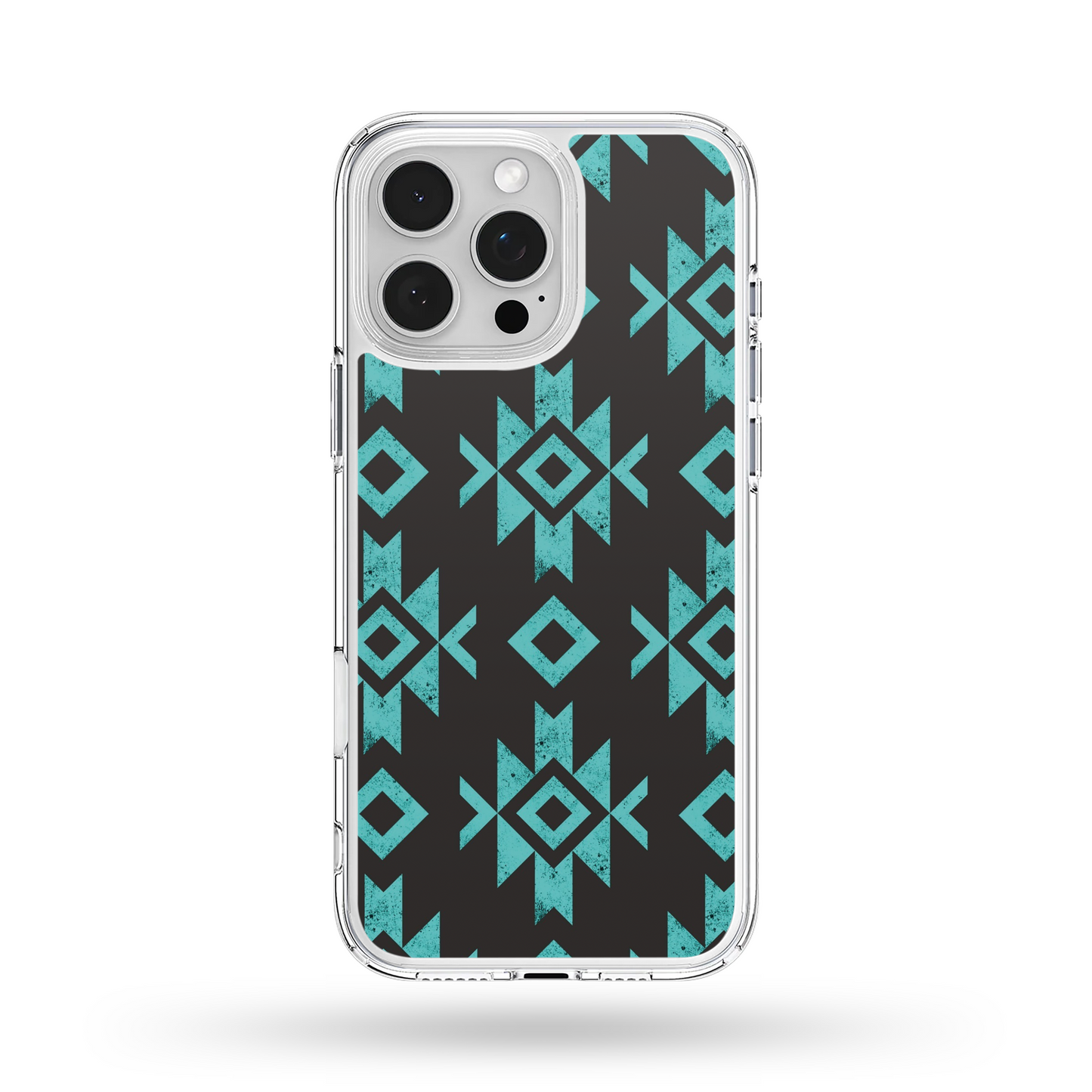 Turquoise Aztec Country Western Design Phone Case