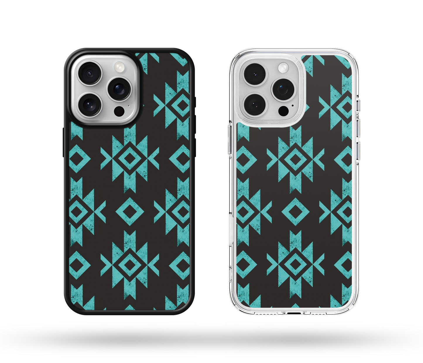 Turquoise Aztec Country Western Design Phone Case