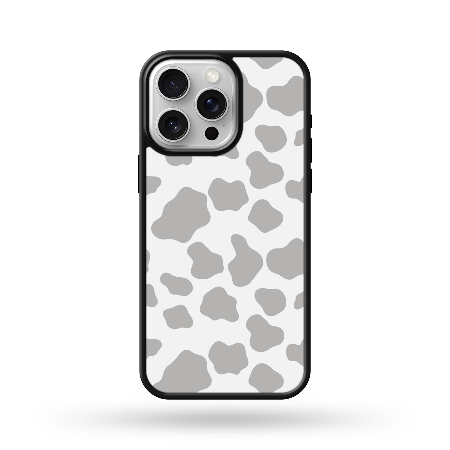 Cloudy Cow Print MagSafe Compatible Phone Case