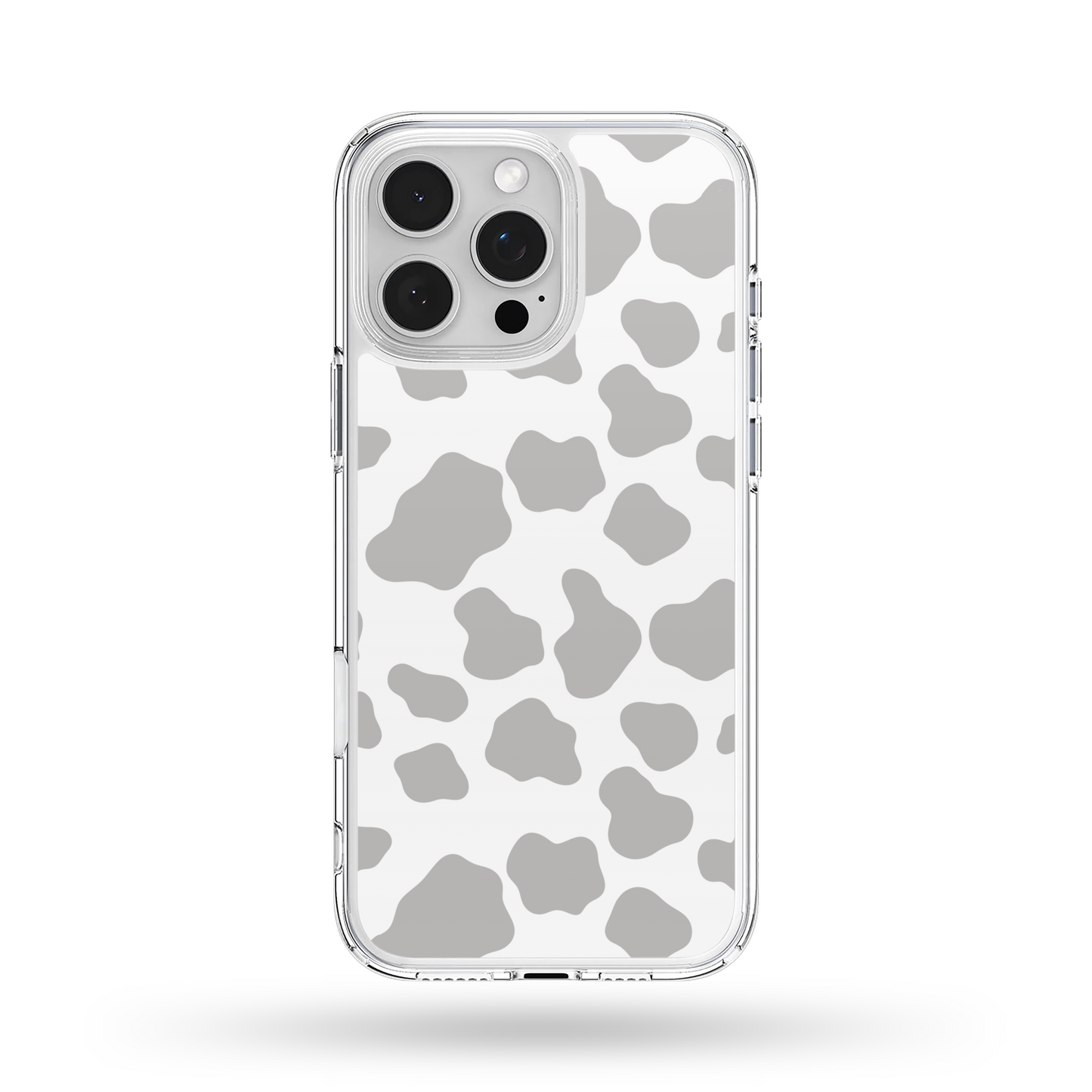 Cloudy Cow Print MagSafe Compatible Phone Case