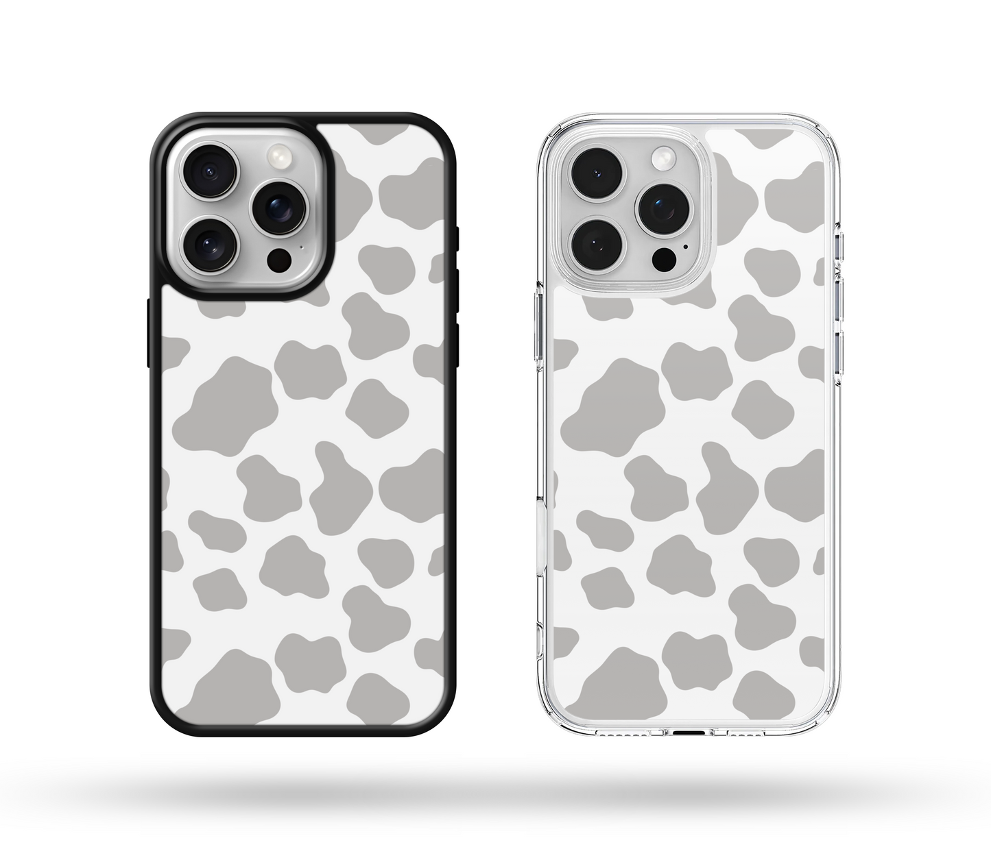 Cloudy Cow Print MagSafe Compatible Phone Case