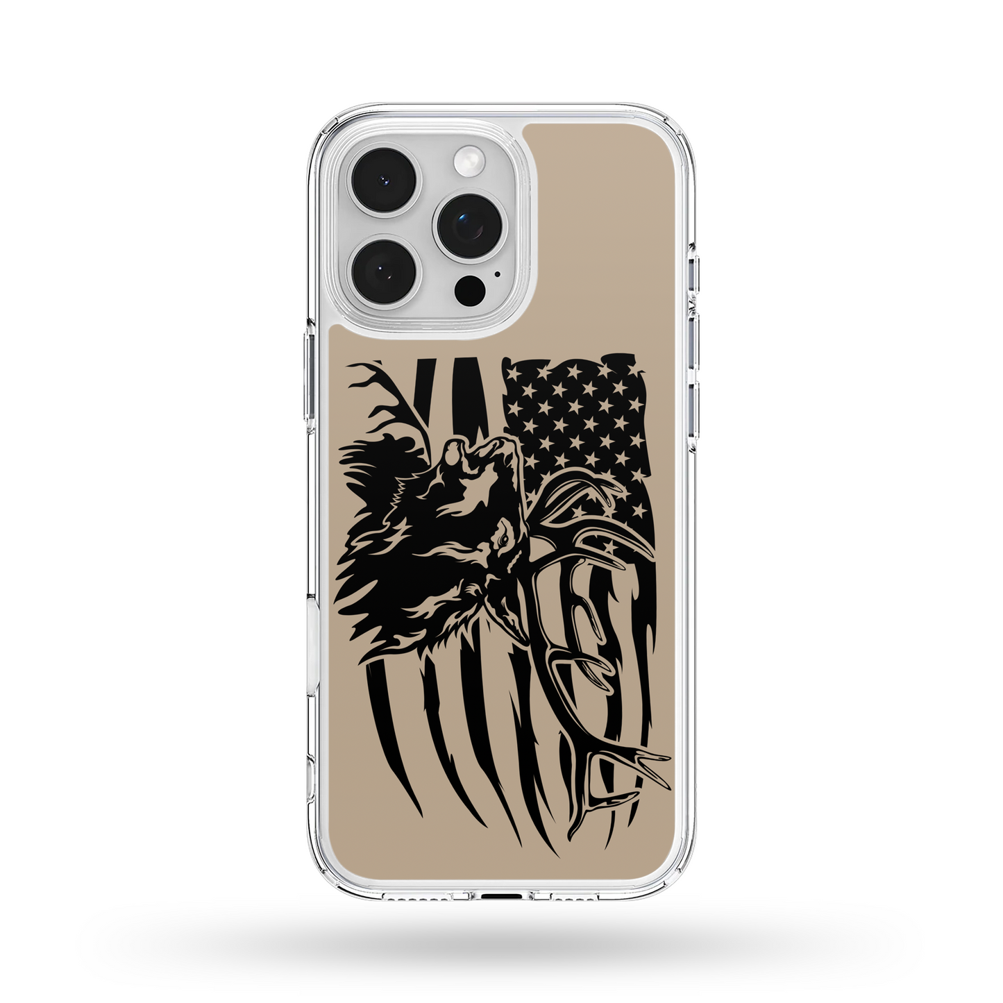 Elk Flag Hunting MagSafe Compatible Phone Case